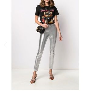 RtA Metallic Skinny Pants